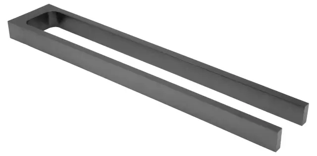 Keuco Edition 11 Полотенцедержатель двойной 45 см, подвесной, цвет: хром черный брашированный 11118 130000