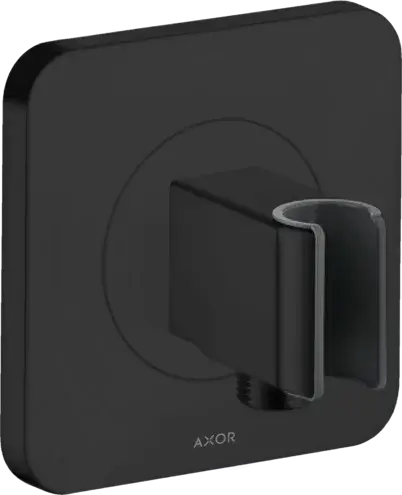 Axor Citterio E Porter Softcube Шланговое подключение, внешняя часть, цвет: матовый черный 36724670