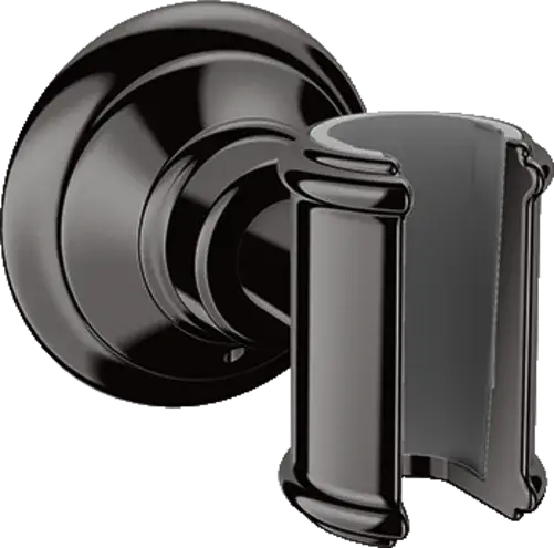 Axor Montreux Держатель для ручного душа, цвет: полированный черный хром 16325330