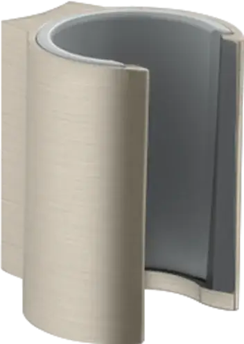 Axor Starck Держатель для ручного душа, цвет: шлифованный никель 27515820