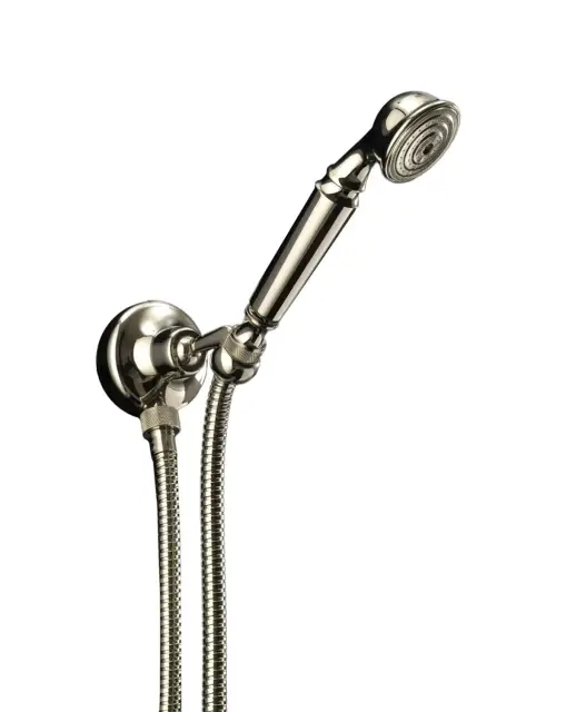 Devon&Devon Tribeca Лейка ручная для душа с гибким шлангом, цвет никель блестящий MNHTB418NK