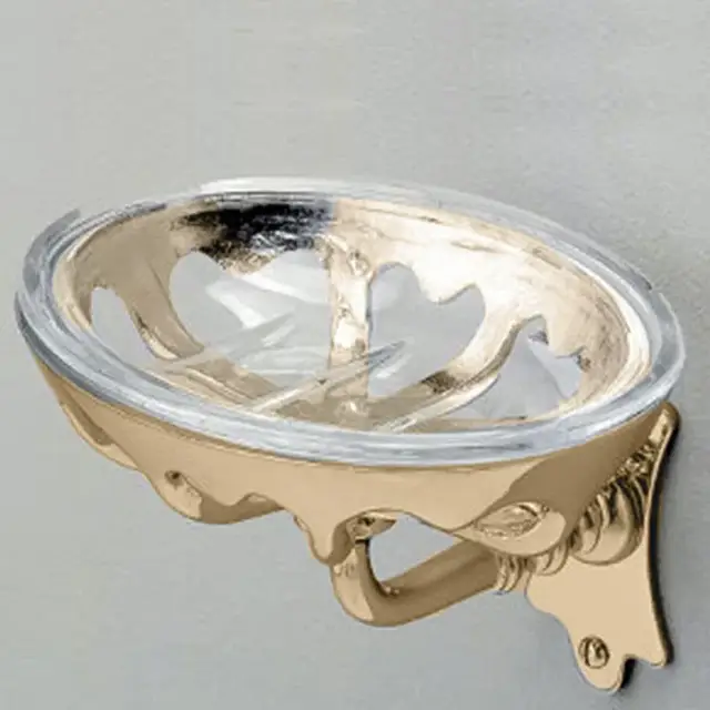 Devon&Devon Mayfair Мыльница со стеклянной чашей, подвесная, цвет: золото DD114IN