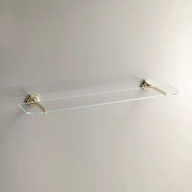 Devon&Devon Jubilee Полочка стеклянная, золото JB110OT