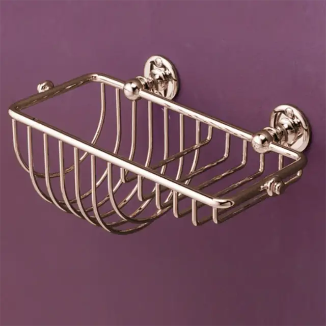 Devon&Devon First Class Полочка для губки решетчатая, настенная, цвет золото светлое DD33075OT