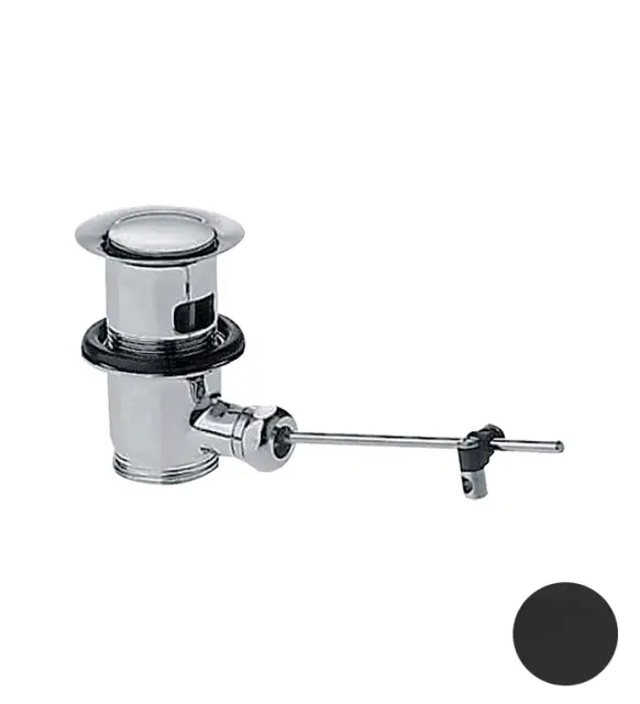 Axor Донный клапан с перекрытием стока для раковины и биде, цвет: черный матовый 51302670