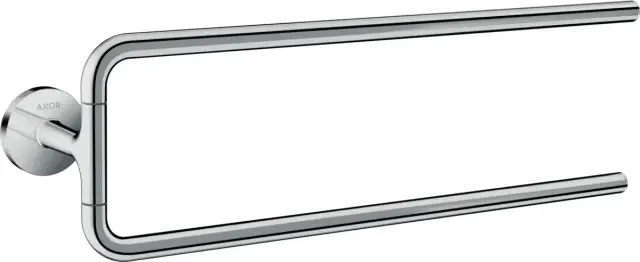 Axor Universal Circular Полотенцедержатель 49 см двойной, подвесной, латунь, цвет: хром 42822000