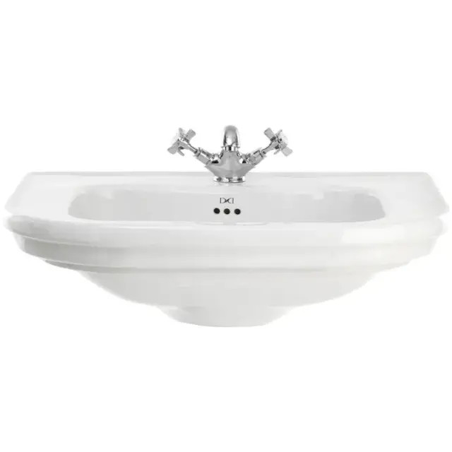 Devon&Devon Classica Раковина с 1 отв. под смеситель, 70x52xh19,5 см, цвет белый IBLG1FCLAS