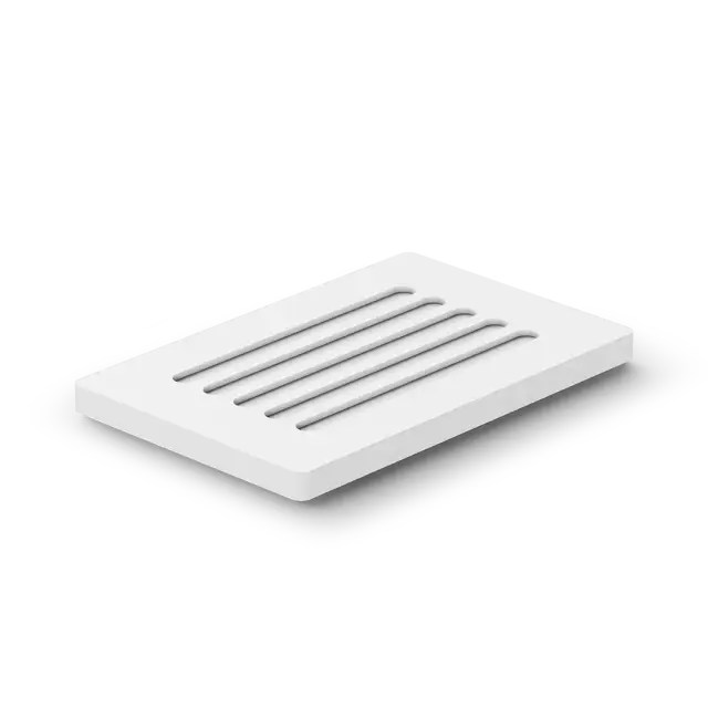 Decor Walther DW 900 Мыльница настольная, цвет: белый матовый 0859450