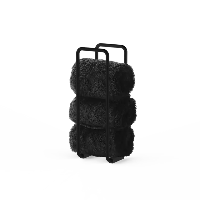 Decor Walther DW 223 Полотенцедержатель 27 см, напольный, цвет: черный матовый 0859160