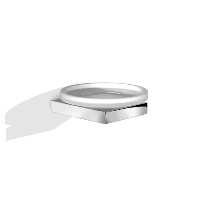 Decor Walther Contract Мыльница со стеклянной чашей, подвесная, цвет: хром 0651700