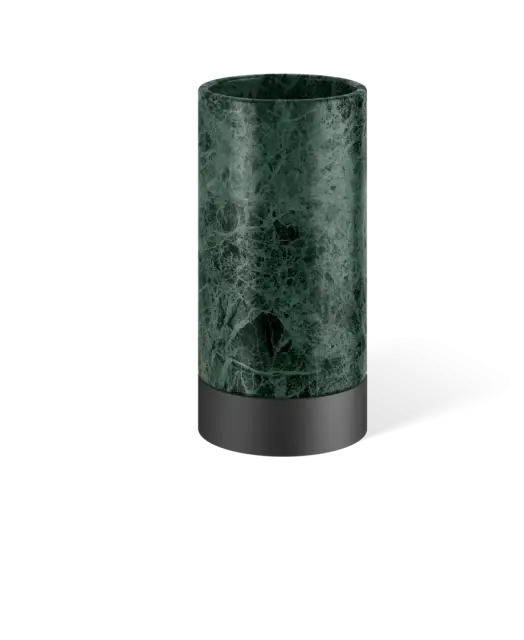 Decor Walther Century Стакан для зубных щеток настольный, мрамор, цвет: черный 0587160
