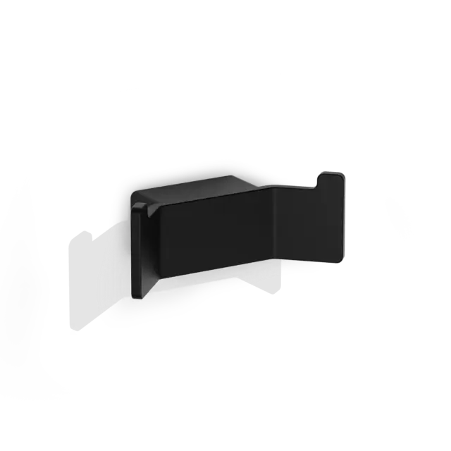 Decor Walther Contract Крючок двойной, цвет: черный матовый 0650460