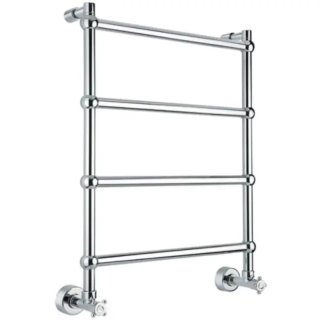 Margaroli Sole 442/TS Полотенцесушитель водяной для ГВС 52,5х71h (int 46), нижнее, цвет: chrome 442TS4604CR