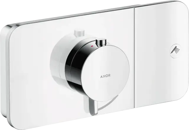 Axor One Термостат для душа встраиваемый, 1 потребитель, запорный вентиль, внешняя часть, цвет: хром 45711000
