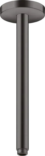 Axor Shower Solutions Кронштейн потолочный 30 см, цвет: шлифованный черный хром 26433340