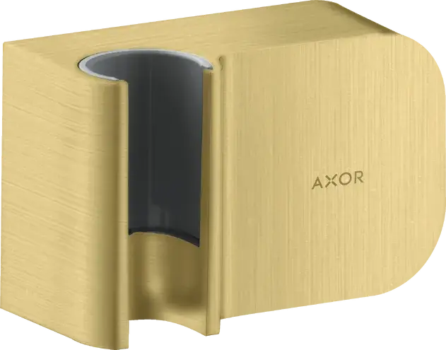 Axor One Porter Шланговое подключение с держателем, цвет: шлифованная латунь 45723950