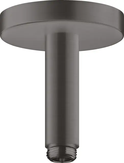 Axor Shower Solutions Кронштейн потолочный 10 см, цвет: шлифованный черный хром 26432340