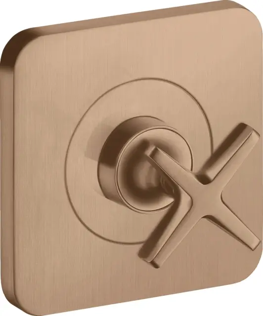 Axor Citterio E Запорный вентиль, внешняя часть, цвет: шлифованное розовое золото 36771310