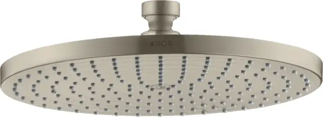 Axor Starck Верхний душ 24 см, 1 вид струи, цвет: шлифованный никель 28494820