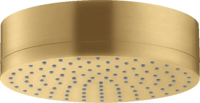 Axor Citterio Верхний душ 18 см, 1 вид струи, цвет: шлифованное золото 28489250