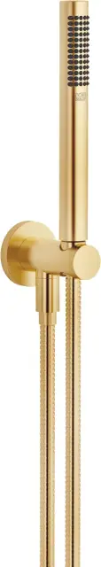 Dornbracht Rounded Generic Душевой гарнитур, шланг 125 см, расход 15 л/мин, цвет: латунь матовая 27802660-28