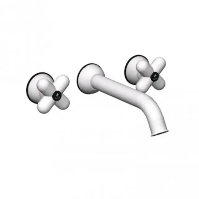 Fantini I Balocchi Смеситель для раковины, на 3 отв, излив 20 см, цвет: белый матовый 60 29 0511B