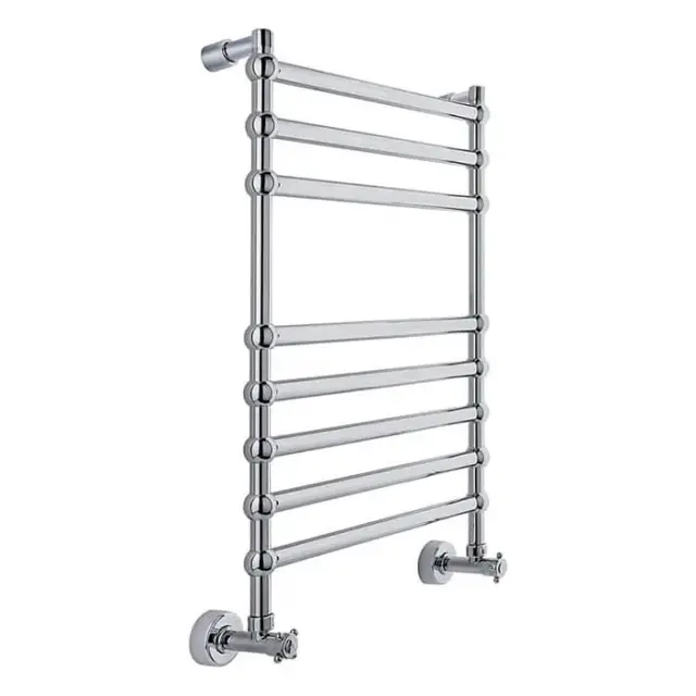 Margaroli Sole 464/TS/8 Полотенцесушитель водяной для ГВС 52,5х76h (int 46), нижнее, цвет: chrome 464TS4708CR