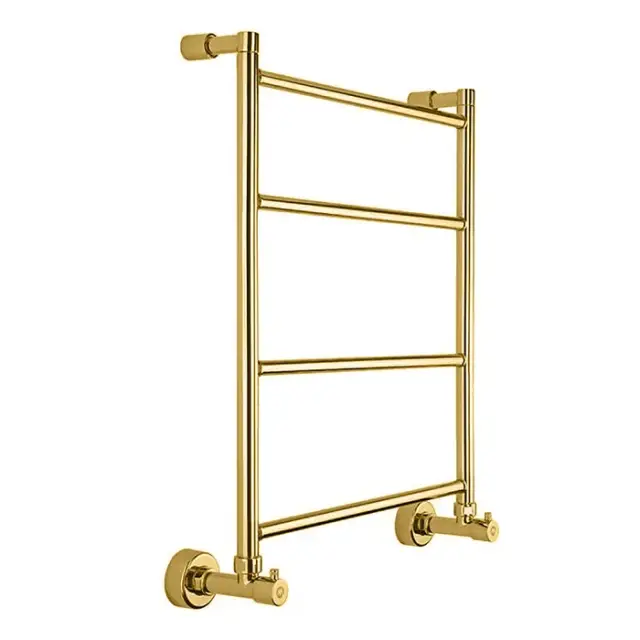 Margaroli Mini 3-482 Полотенцесушитель водяной для ГВС 53,5х65,9h (47) нижнее цвет: bronze/old brass 34824704OBN