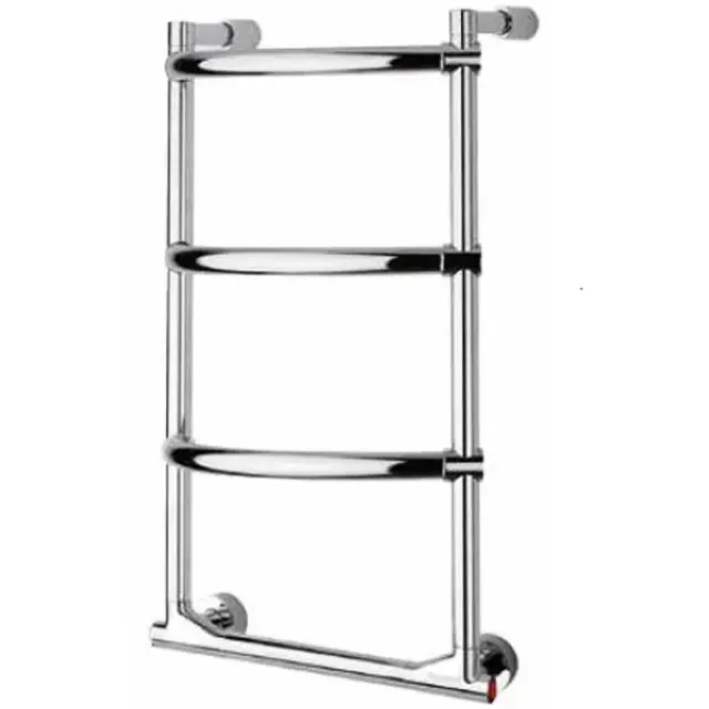 Margaroli Curved 523 Полотенцесушитель электрический выгнутый 42х64h (36) выкл. справа, цвет: chrome 5233604CRNB