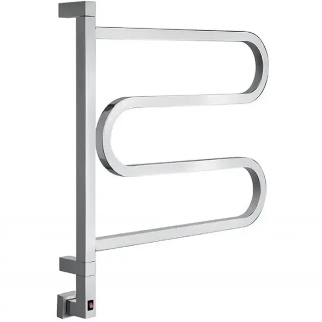 Margaroli Aria 500/SQ Полотенцесушитель электрический поворот. 53,5х68h (54,7) нижнее, цвет: chrome 500SQCR