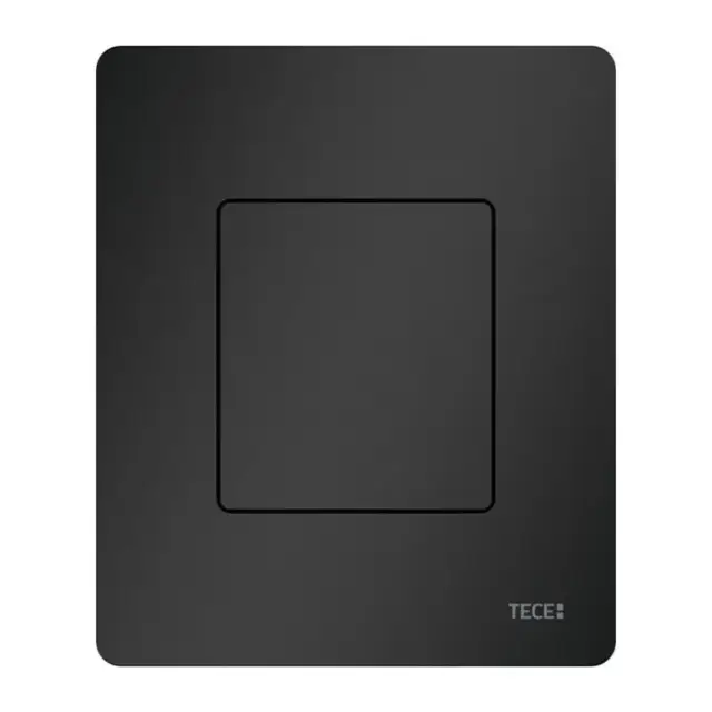 Tece Solid Urinal Панель смыва для писуара, цвет: черный матовый 9242435