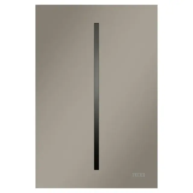 Tece Filo-velvet Кнопка смыва с покрытием от отпечатков, fenix, бесконтактная, цвет: бежево-корич. 9242020