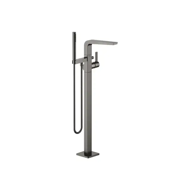 Dornbracht CL.1 Смеситель для ванны, напольный, с ручным душем, цвет: Dark Platinum matt 25863705-99