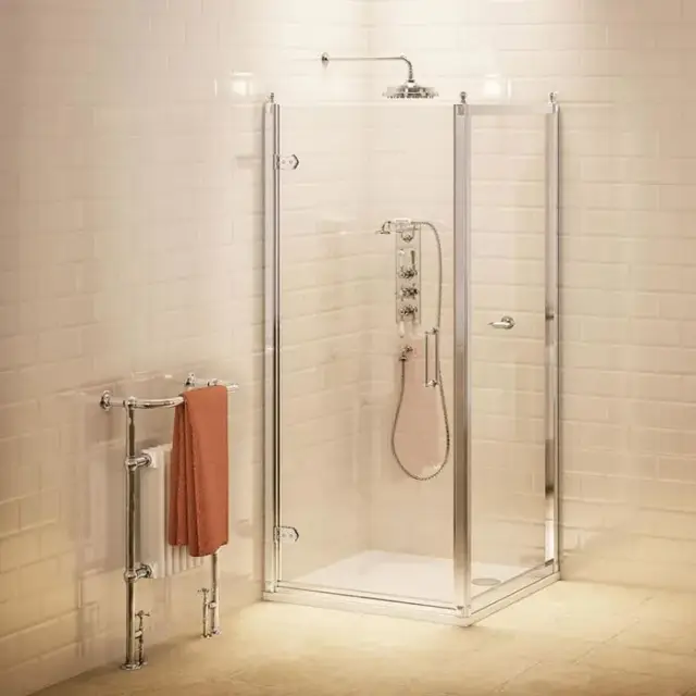 Burlington Britton Душевая дверь 76х195h см, цвет профиля хром глянцевый/ цвет стекла прозрачное C19