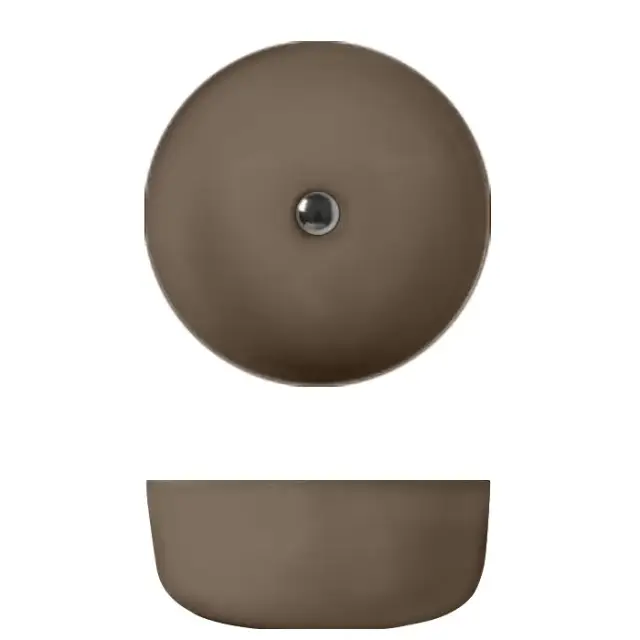 Kerasan Nolita Раковина чаша d40x15h см, без перелива, цвет: Bruno matt 534488