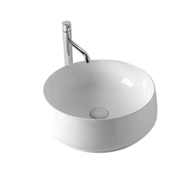 Kerasan F10 Раковина чаша d43x15,5h см, без перелива, цвет: Bianco 460401