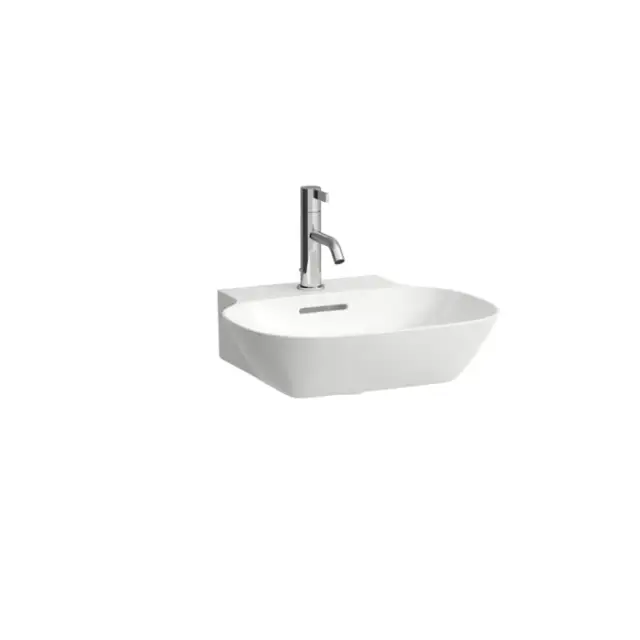 Laufen Ino Раковина 45х41хh12 см, с 1 отв., под смеситель, цвет: белый 8.1630.0.000.104.1