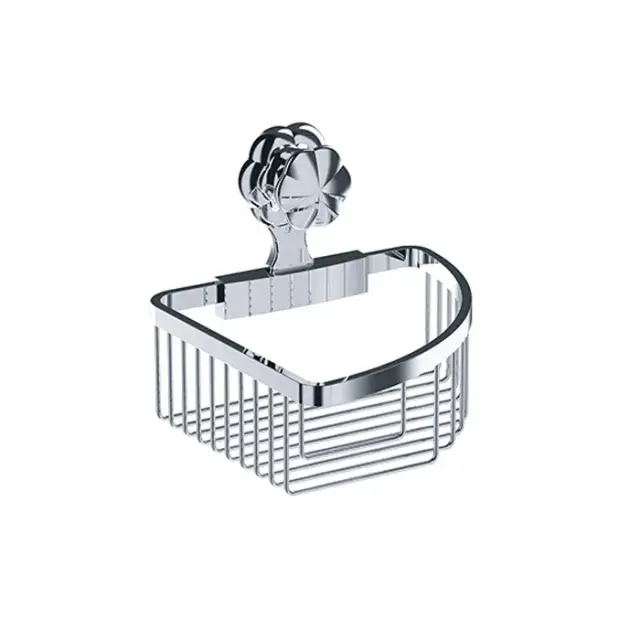 Jorger Florale Полочка-решётка угловая, цвет: хром 600.00.106.000