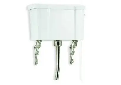 Burlington Classic Бачок слива средний, цвет: белый глянцевый C5