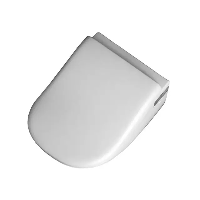 Cielo Fluid Сиденье для унитаза, микролифт, цвет: глянцевый белый CPVFLTF