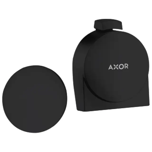 Axor Внешняя часть набора слив-налив-перелив, матовый черный 58304670
