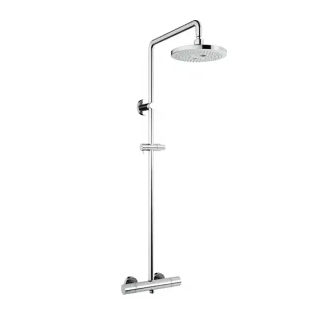 Toto Showers Душевая стойка, 22x58,6xh120 см, с термостатическим смесителем, цвет: хром TBW01404R