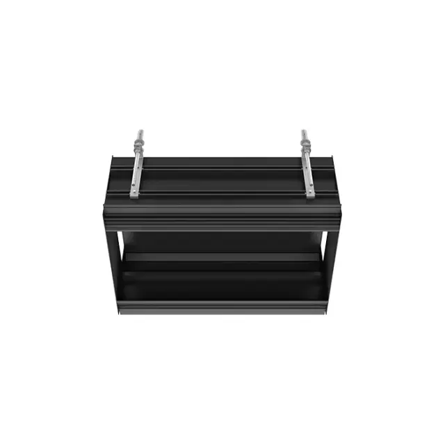 Gessi Binario Профиль линейный 67 cм, без подготовки под модули, цвет: matte black 61015#299