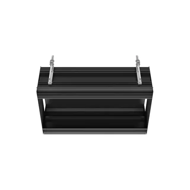 Gessi Binario Профиль линейный 67 cм, для 3 модулей, установка Shift-Fix, цвет: matte black 61006#299