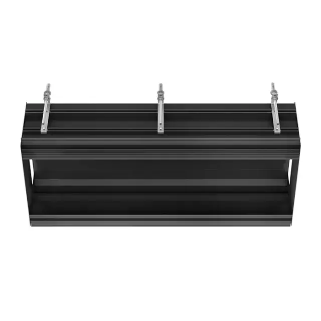 Gessi Binario Профиль линейный 88 cм, без подготовки под модули, цвет: matte black 61017#299