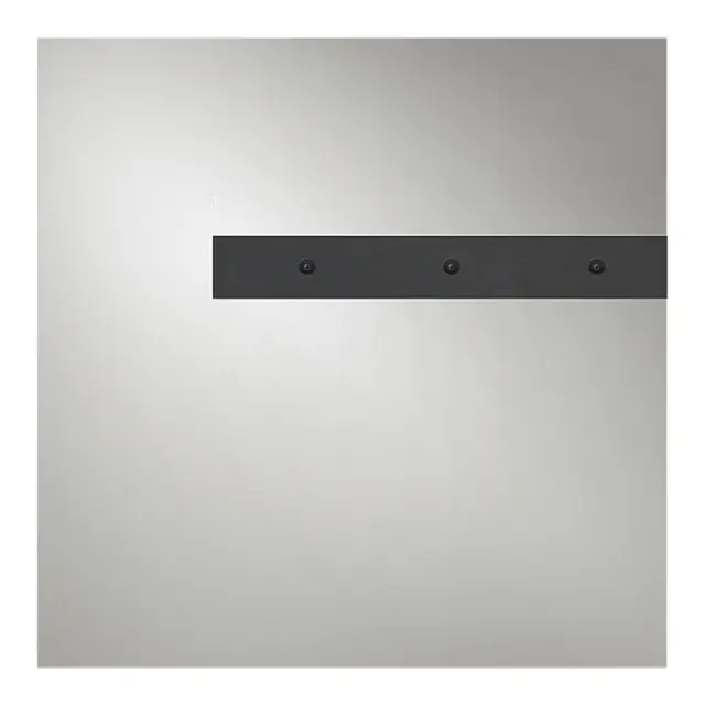 Gessi Binario Модуль верхнего душа 20х20 cм, распыление, внешняя часть, цвет: mirror steel 61106#238