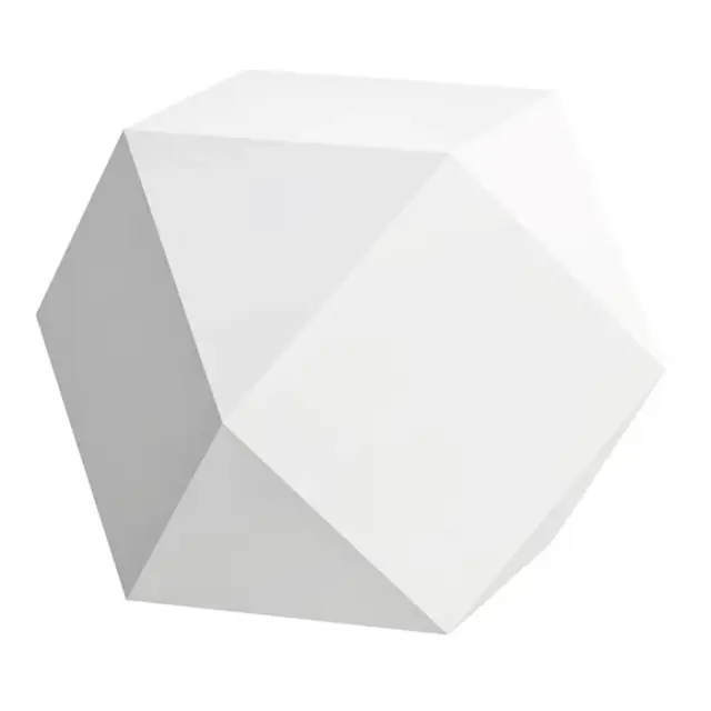 Laufen Home Collection Керам. полигедрон 35х35хh35 см, Ikos, цвет белый глянц. 8.7777.1.000.000.1