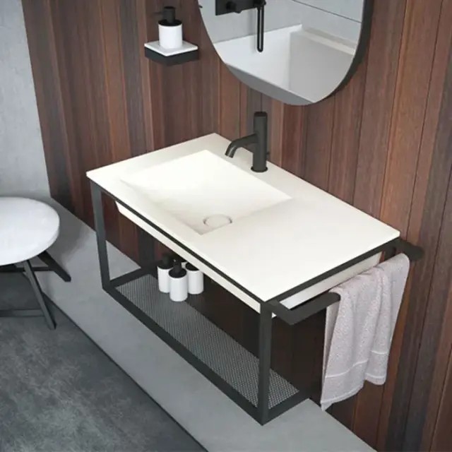 Cielo Era Раковина подвесная 80x46xh14 см, DX, с 1 отв., под смеситель, цвет: белый ERLA80DX