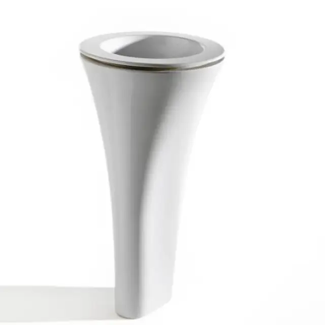 Cielo Amedeo Раковина накладная/встраиваемая, 45хh17 см, цвет: глянцевый белый AMLA45