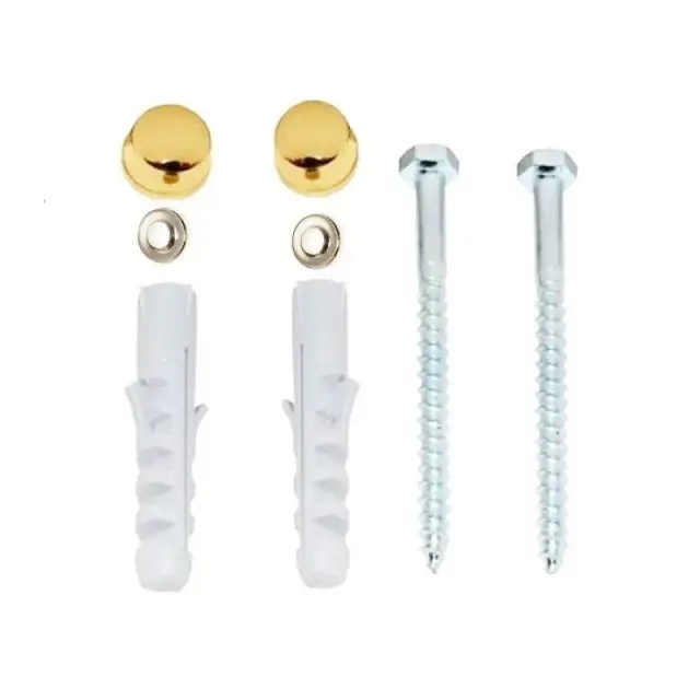 Kerasan Waldorf Крепление вертикальное для напольных унитазов/биде, цвет: Oro 760391